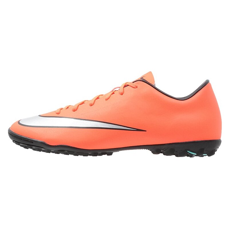 Nike Performance MERCURIAL VICTORY V TF Chaussures de foot multicrampons bright mango/metallic silver/hyper turquoise