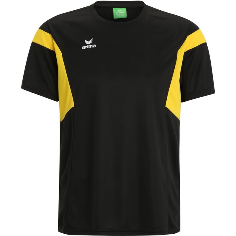 Erima CLASSIC TEAM Tshirt de sport black/yellow