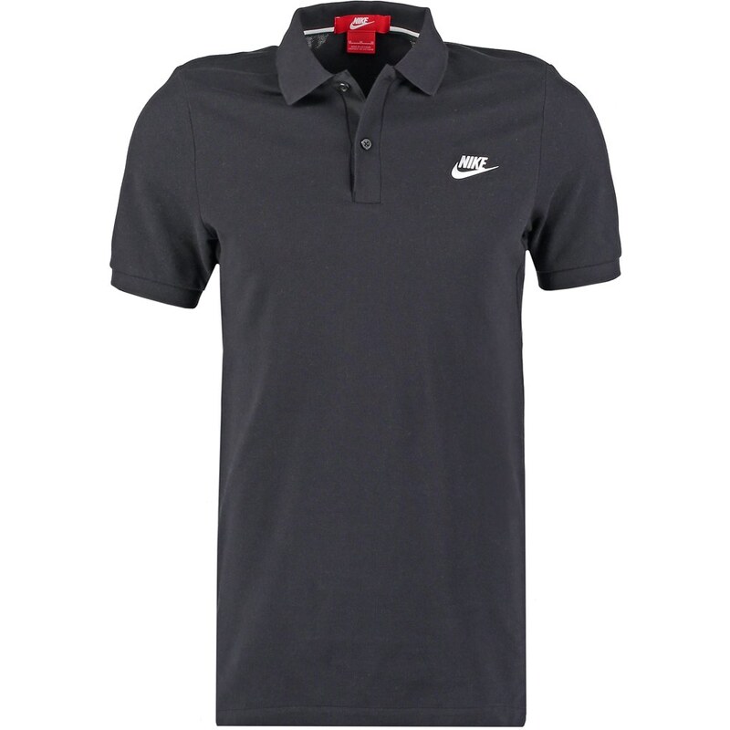 Nike Sportswear SLIM FIT Polo black/white