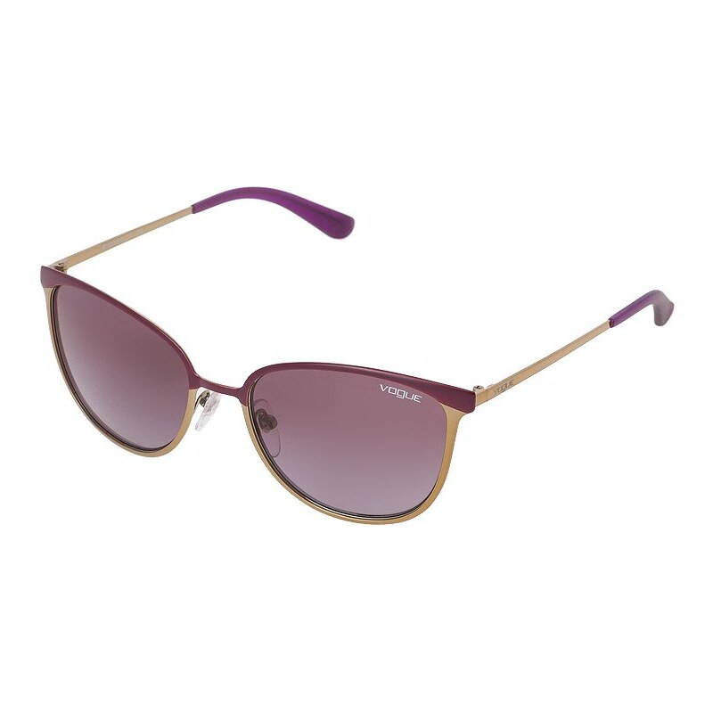 VOGUE Eyewear Lunettes de soleil matte violet/brushed goldcoloured