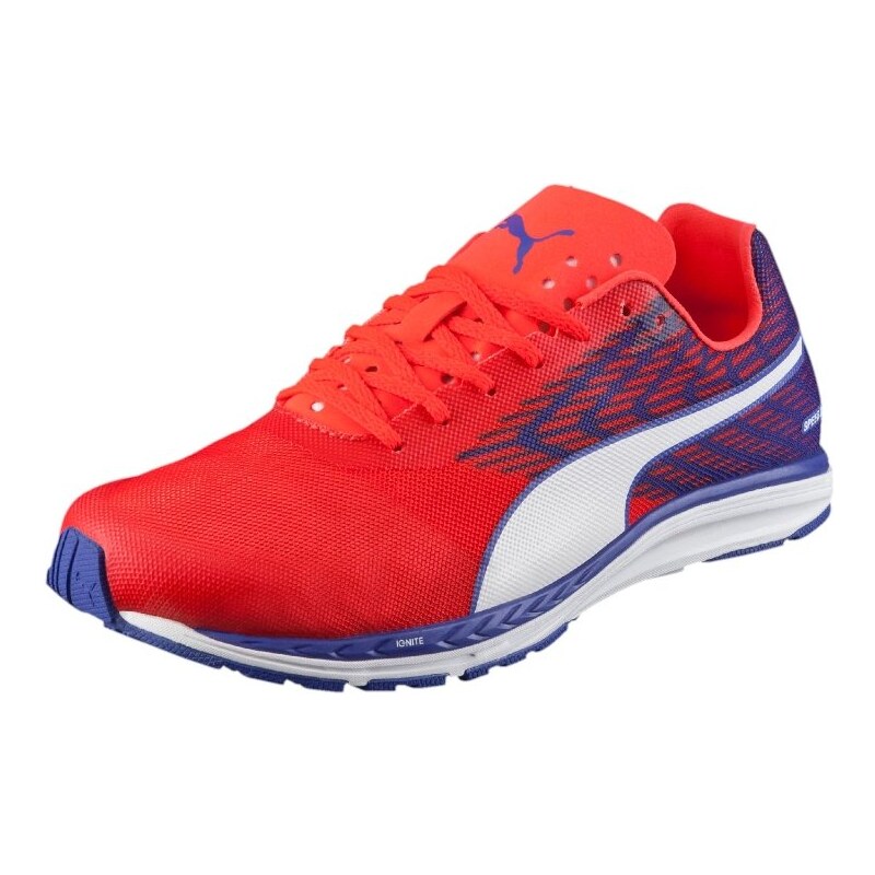 Puma SPEED 100 R IGNITE Chaussures de running neutres red blast/royal blue/white