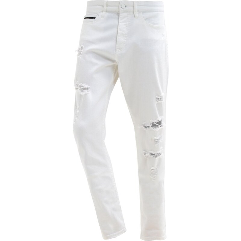 Calvin Klein Jeans TAPER Jean boyfriend white