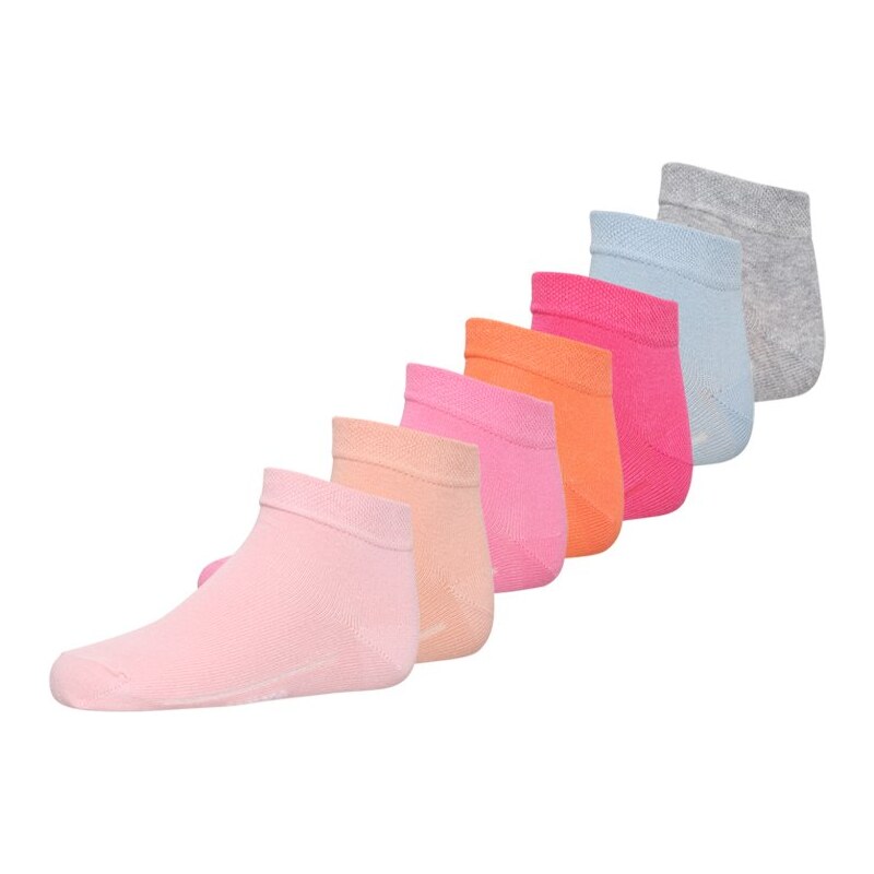 camano QUARTER 7 PACK Chaussettes dusty coral