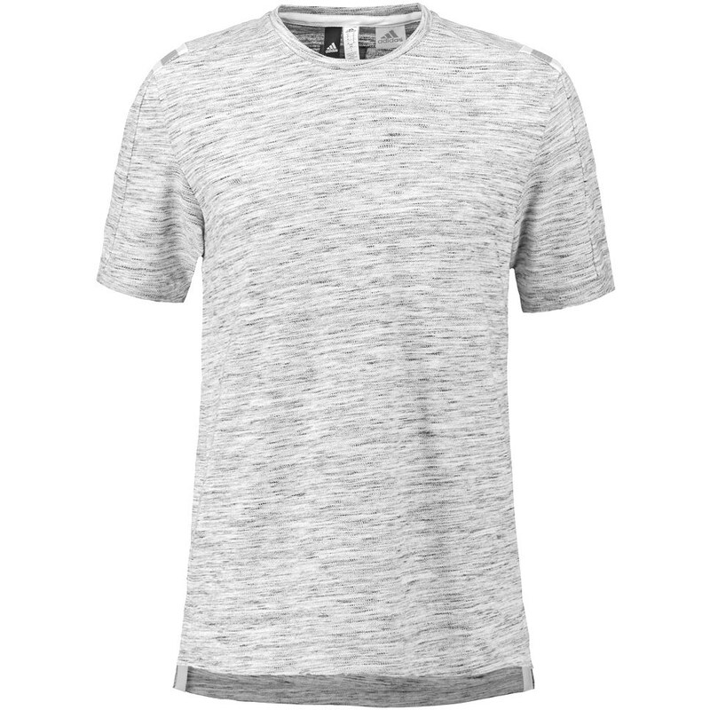 adidas Performance Tshirt basique mottled grey heather