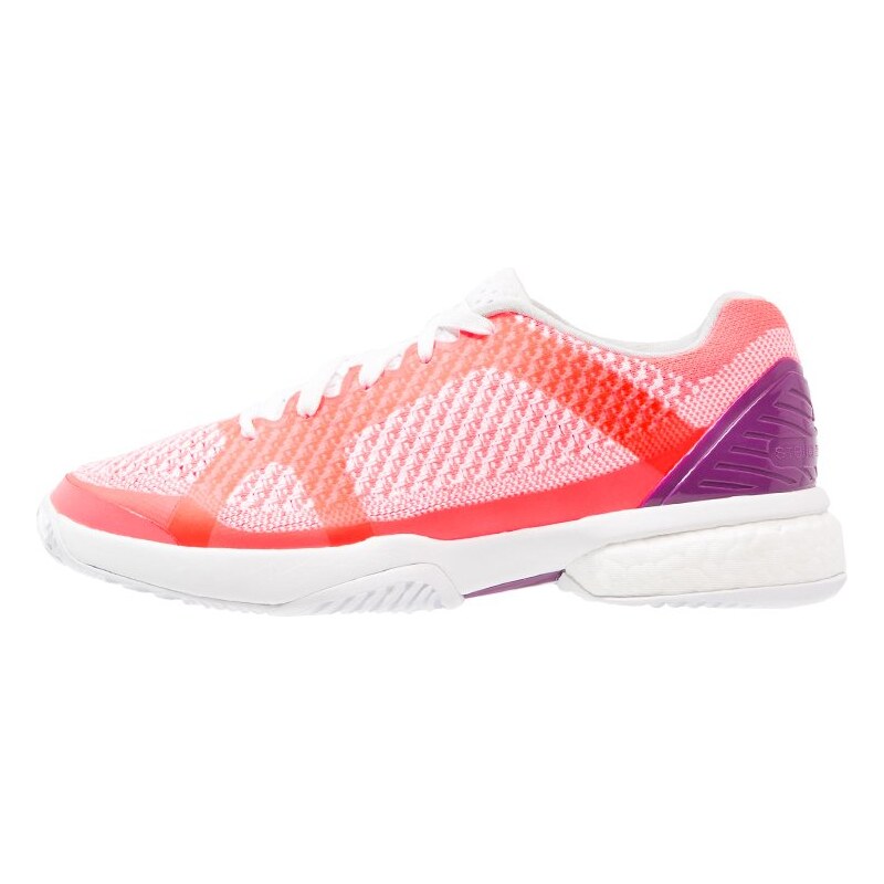 adidas Performance BARRICADE BOOST Chaussures de tennis sur terre battue flash red/white/pop purple