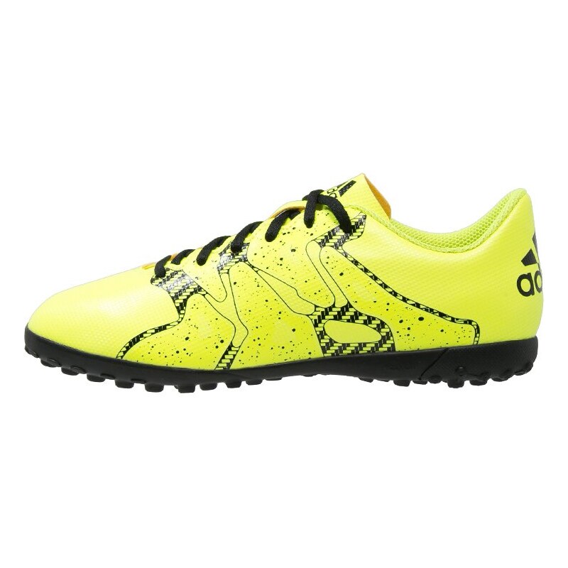 adidas Performance X 15.4 TF Chaussures de foot multicrampons solar yellow/core black