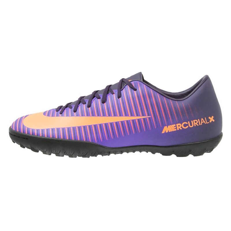 Nike Performance MERCURIALX VICTORY VI TF Chaussures de foot multicrampons purple dynasty/bright citrus/hyper grape/total crimson