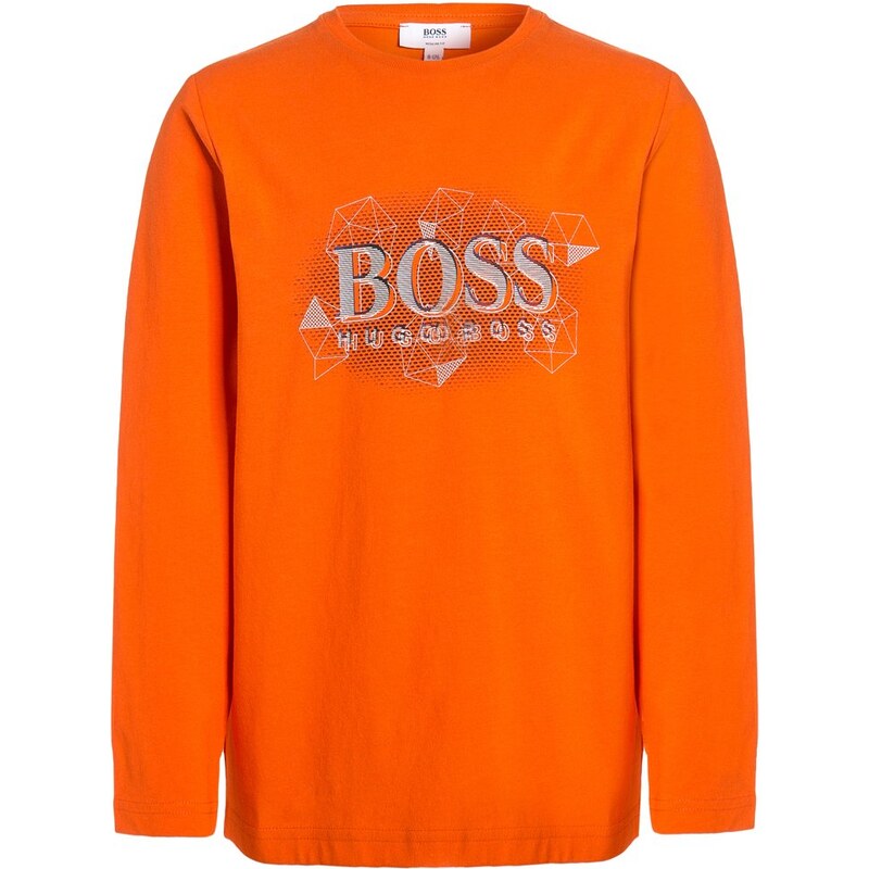 BOSS Kidswear Tshirt à manches longues orange neon