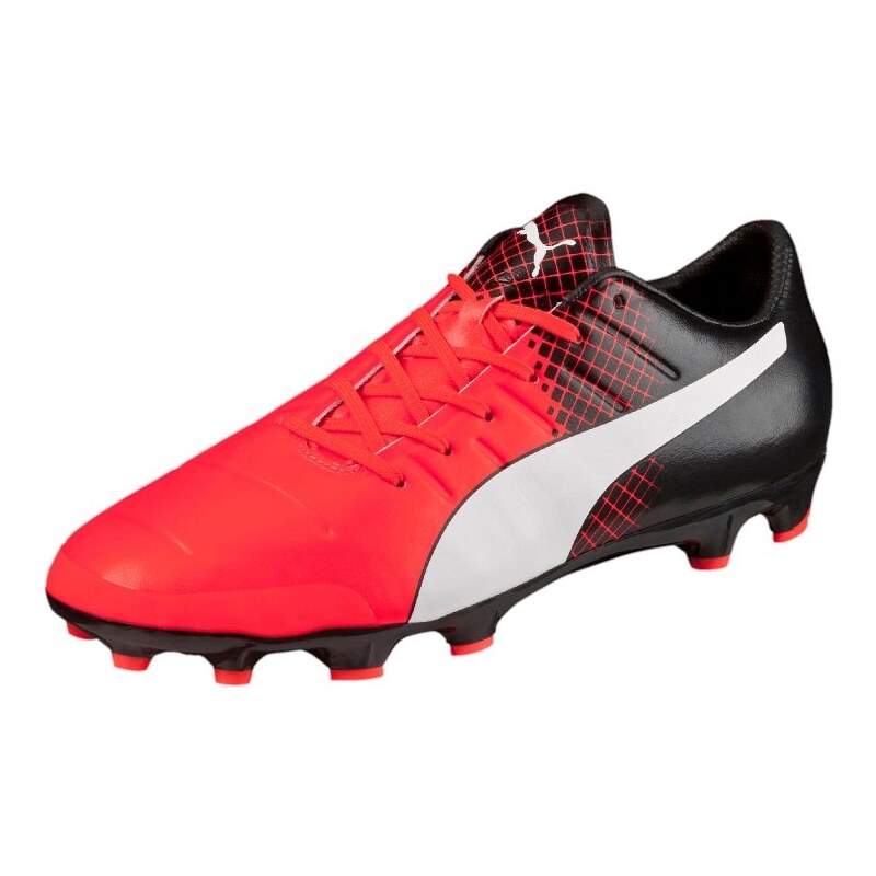 Puma EVOPOWER 2.3 AG Chaussures de foot à lamelles red blast/white/black