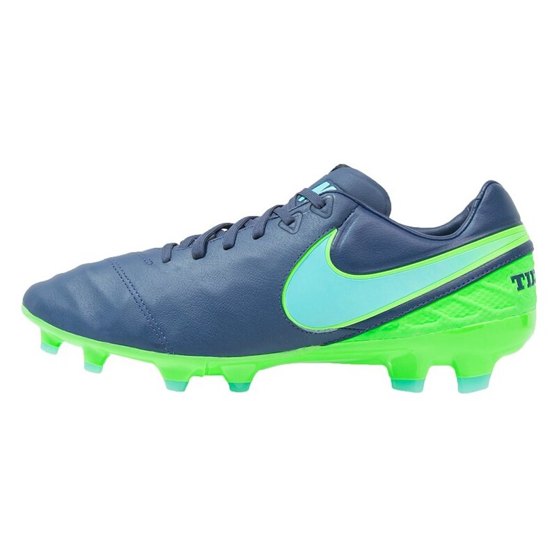 Nike Performance TIEMPO LEGACY II FG Chaussures de foot à crampons coastal blue/polarized blue/rage green