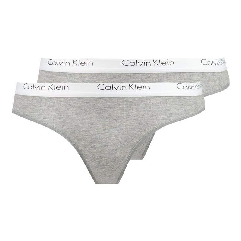Calvin Klein Underwear 2 PACK String grey