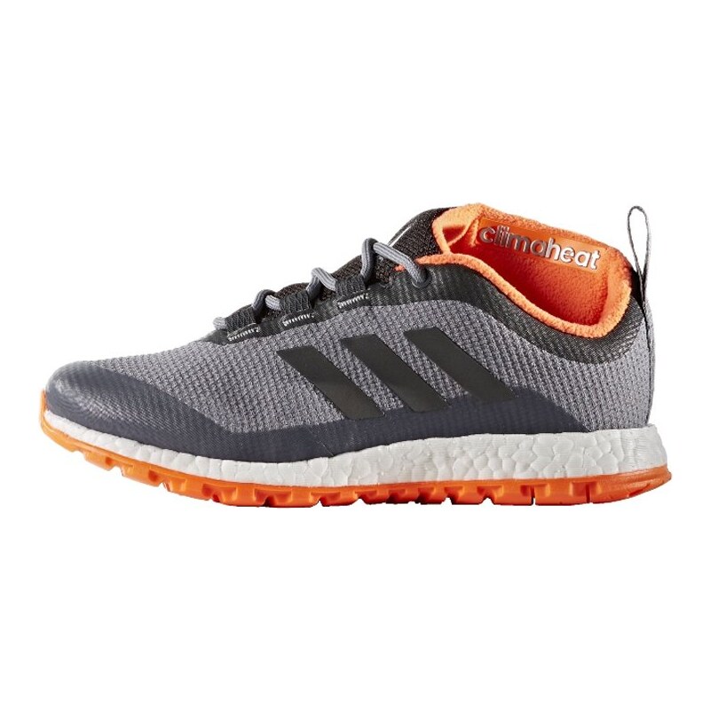 adidas Performance PURE BOOST ZG HEAT Chaussures de running neutres grey/iron metallic/solar orange