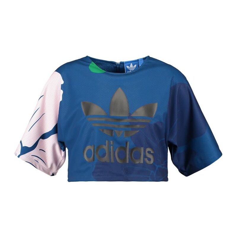 adidas Originals Tshirt imprimé dark marine/green/pink