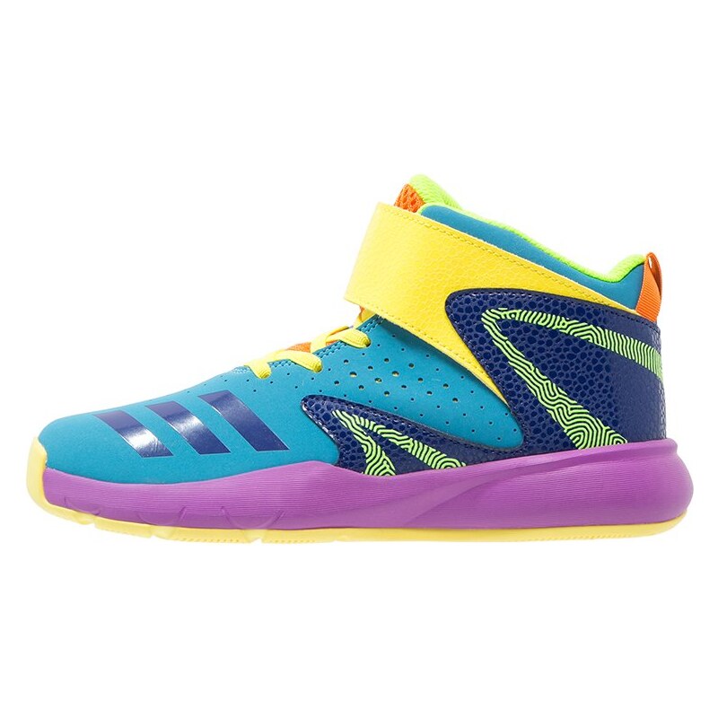 adidas Performance FUN 2 Chaussures de basket bright yellow/craft blue/ray red