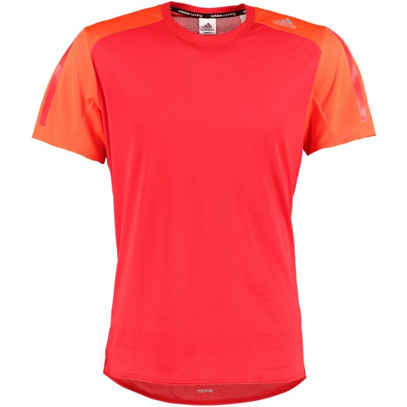 adidas Performance RESPONSE Tshirt de sport ray red/solar red