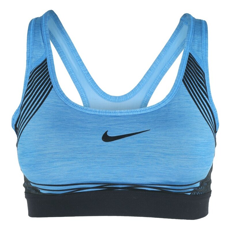 Nike Performance PRO HYPER Soutiengorge de sport lite photo blue/black