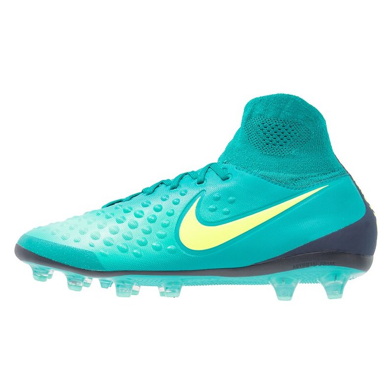 Nike Performance MAGISTA ORDEN II AGPRO Chaussures de foot à crampons rio teal/volt/obsidian/clear jade/hyper turquoise