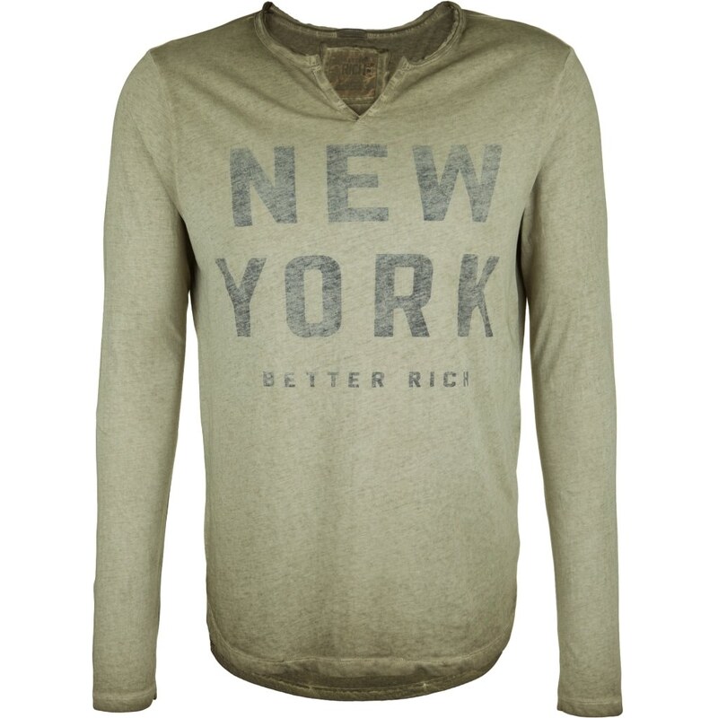 Better Rich DIVIDE NEW YORK Tshirt à manches longues olive