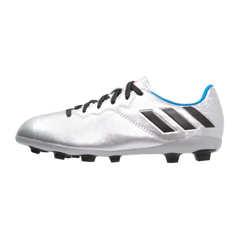 adidas Performance 16.4 FXG Chaussures de foot à crampons silver metallic/core black/shock blue
