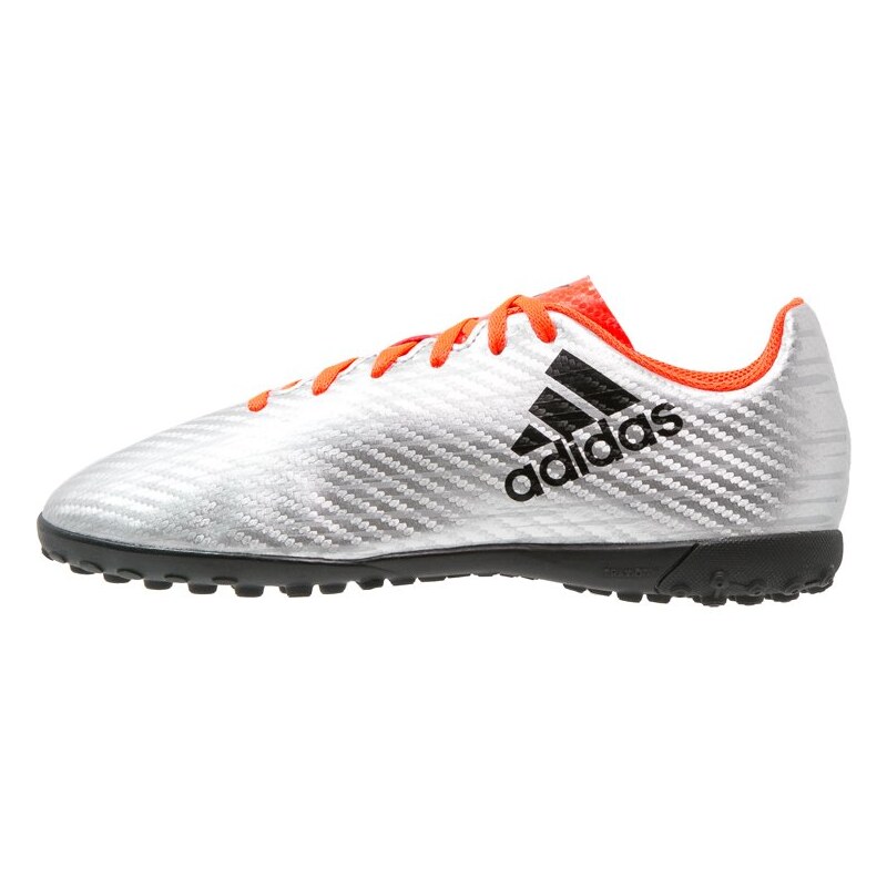 adidas Performance X 16.4 TF Chaussures de foot multicrampons silver metallic/core black/solar red