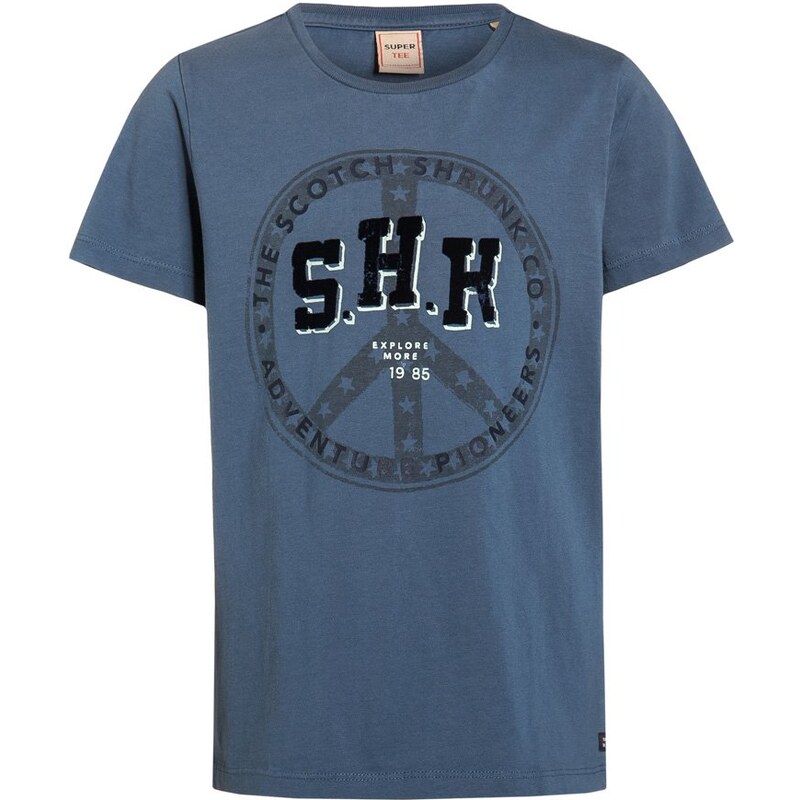 Scotch Shrunk Tshirt imprimé blue