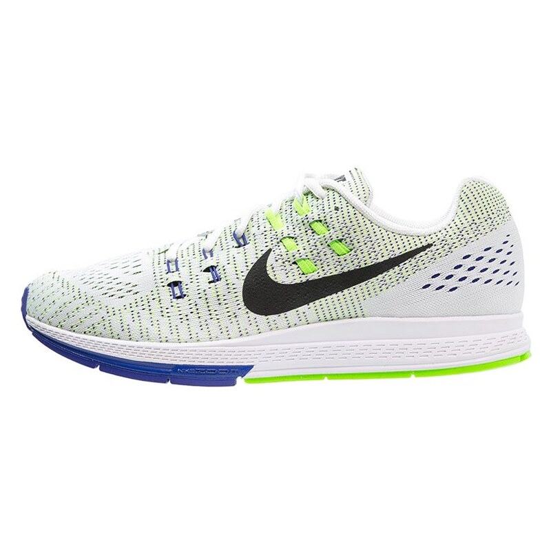 Nike Performance AIR ZOOM STRUCTURE 19 Chaussures de running stables white/black/electric green/concord