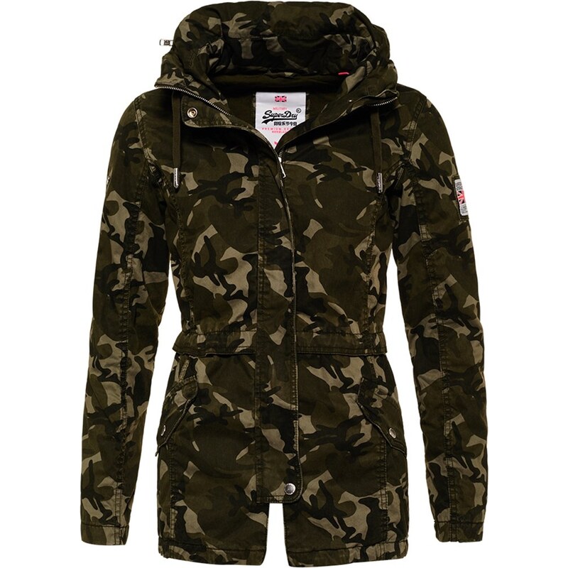 Superdry ROOKIE Parka army camo