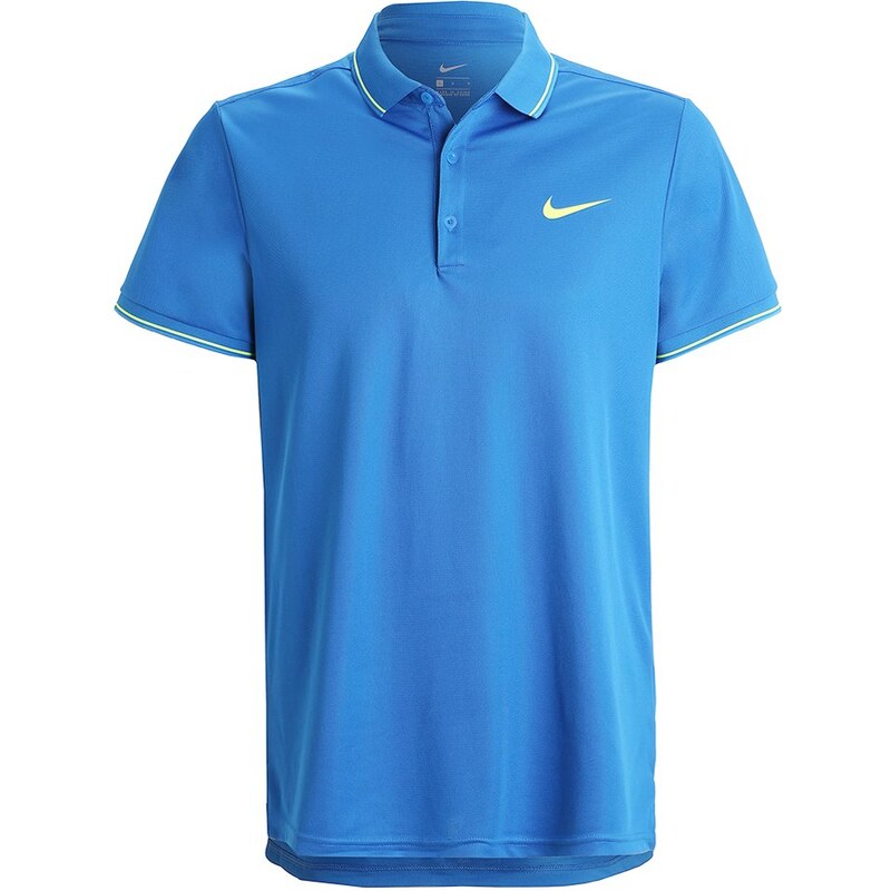 Nike Performance COURT Tshirt de sport blue spark/volt