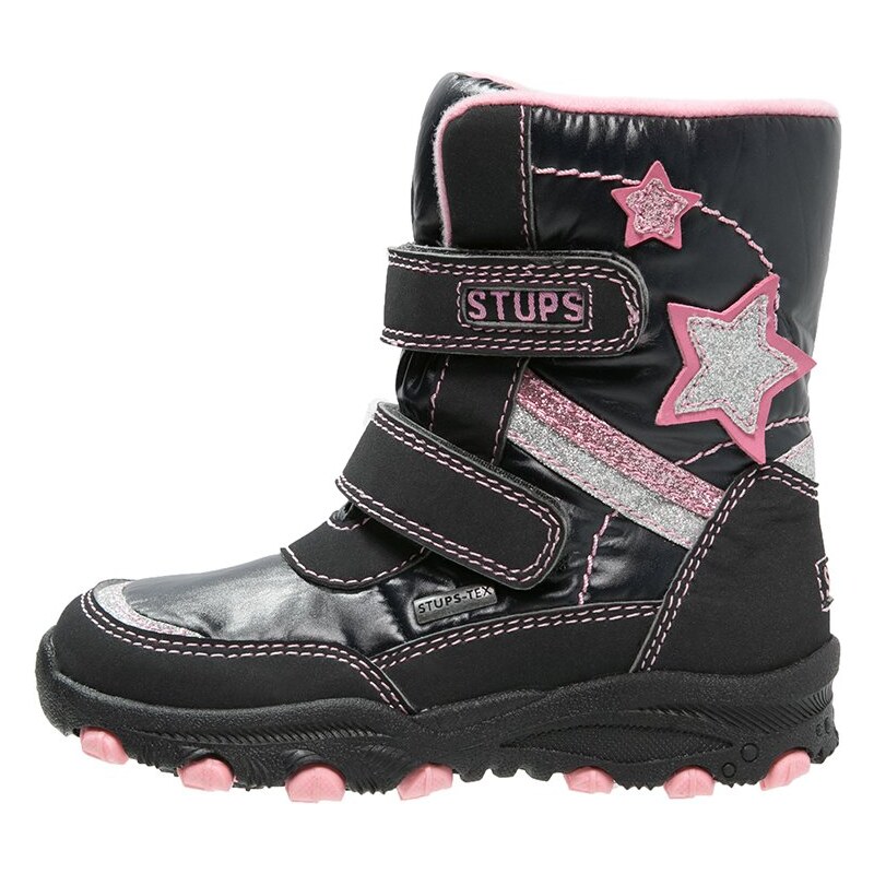 STUPS Bottes de neige navy/pink