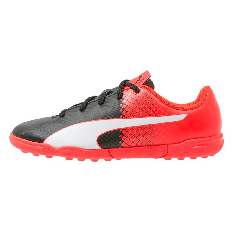 Puma EVOSPEED 5.5 TT Chaussures de foot multicrampons black/white/red blast