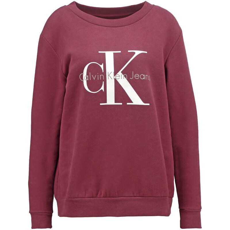 Calvin Klein Jeans Sweatshirt bordeaux