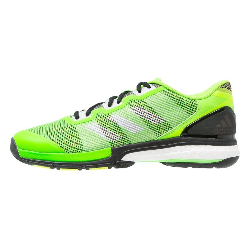 adidas Performance STABIL BOOST II Chaussures de handball solar green/core black/solar yellow