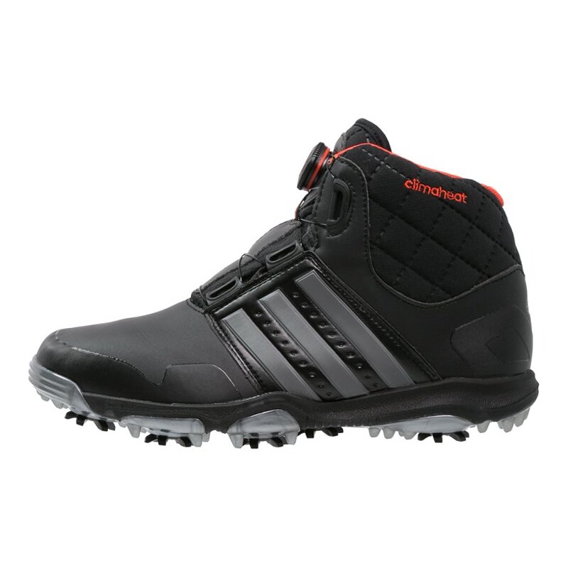 adidas Golf CLIMAHEAT BOA Chaussures de golf black/iron metallic/bold orange