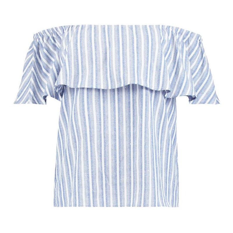 Vero Moda VMANNA Tshirt imprimé light blue denim