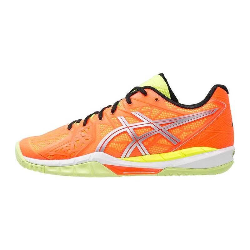 ASICS GELFIREBLAST 2 Chaussures de handball hot orange/silver/flash yellow