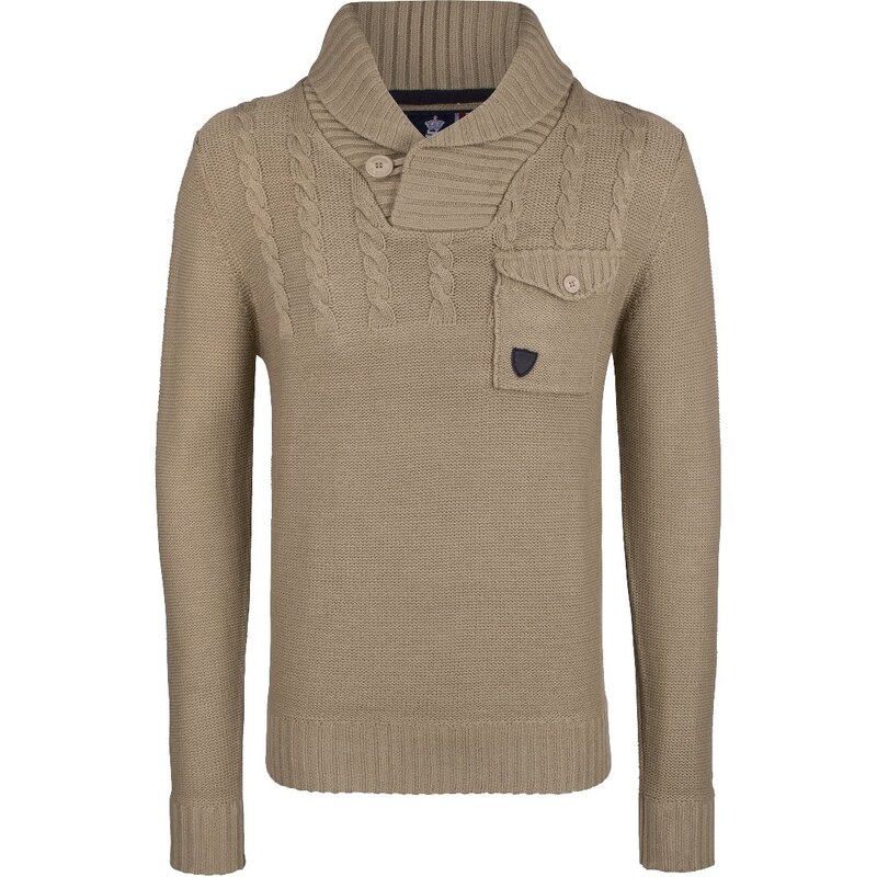 SOULSTAR Pullover taupe