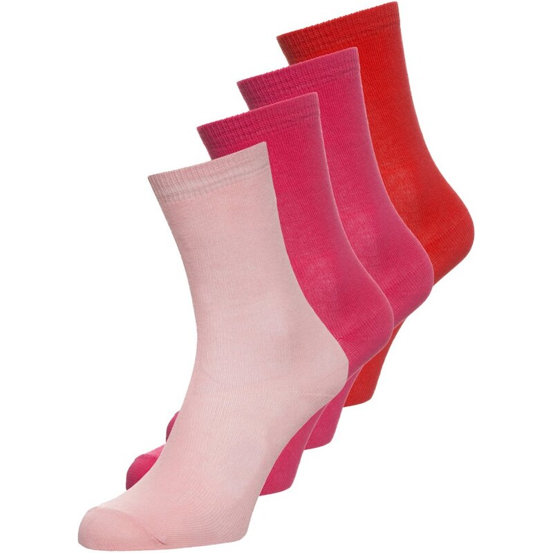 Melton 4 PACK Chaussettes rot/rosa