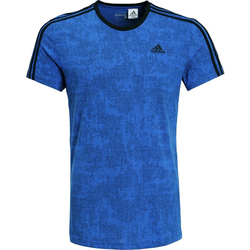 adidas Performance ESSENTIALS Tshirt de sport blue/black