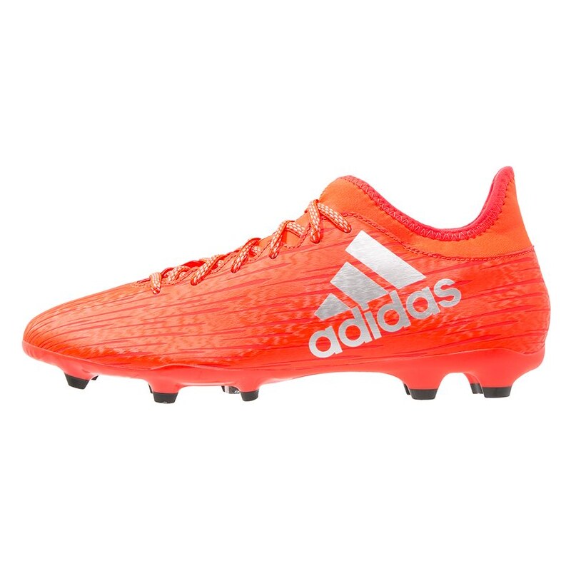 adidas Performance X 16.3 FG Chaussures de foot à crampons solar red/silver metallic/hire red