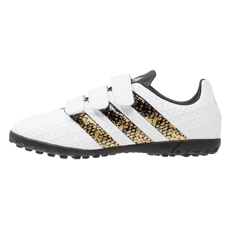 adidas Performance ACE 16.4 TF H&L Chaussures de foot multicrampons white/core black/gold metallic