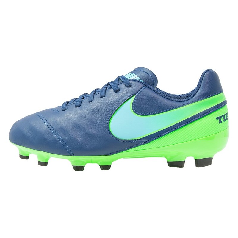 Nike Performance TIEMPO LEGEND VI FG Chaussures de foot à crampons coastal blue/polarized blue/rage green
