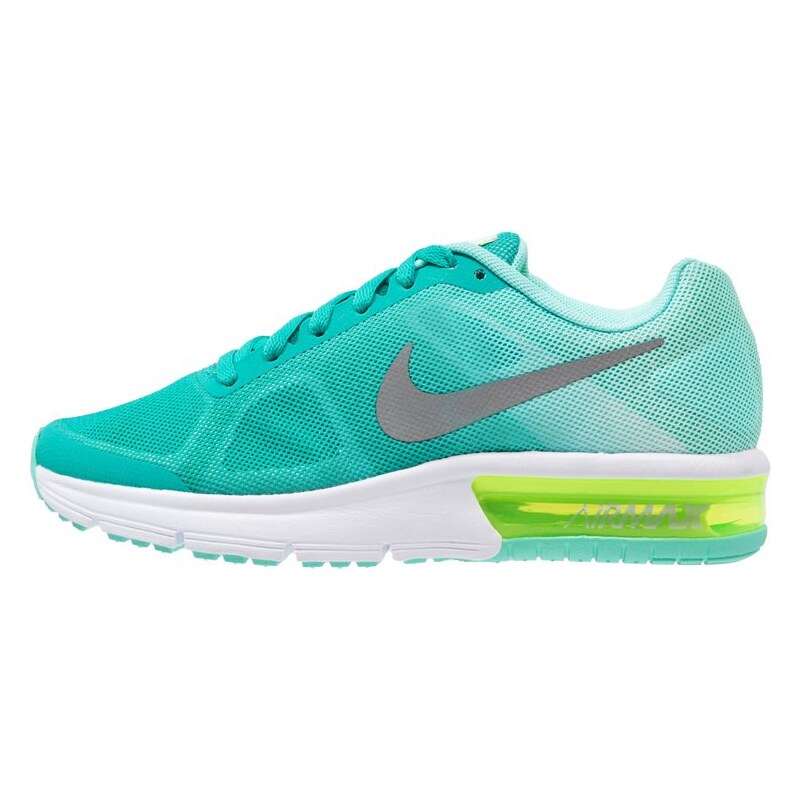 Nike Performance AIR MAX SEQUENT Chaussures de running neutres clear jade/metallic silver/hyper turquoise/volt