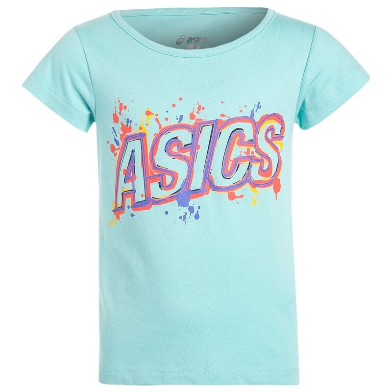 ASICS Tshirt imprimé aruba blue