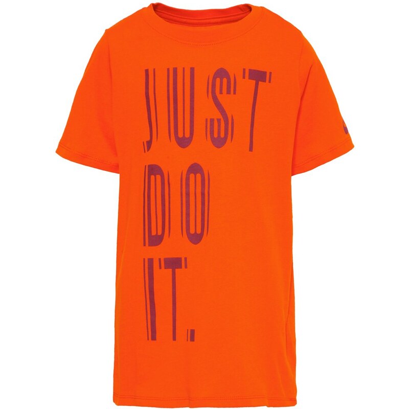 Nike Performance Tshirt imprimé safety orange/team red