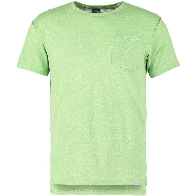 Springfield Tshirt basique green melange