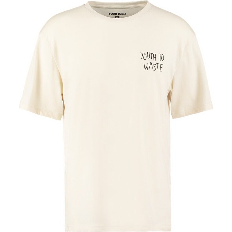YOURTURN Tshirt imprimé mottled beige