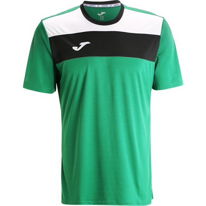 Joma Tshirt de sport green medium/white/black