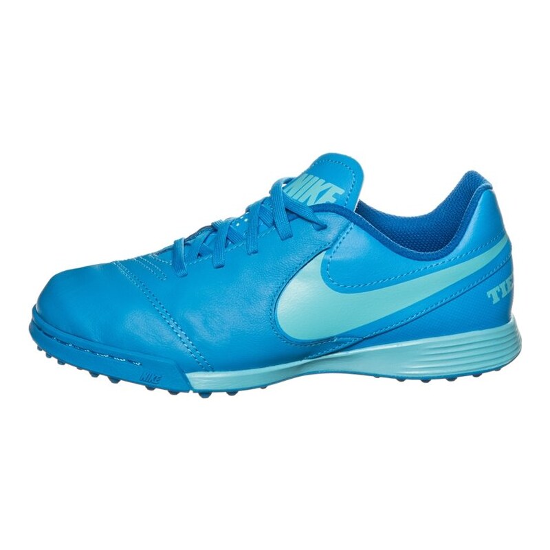 Nike Performance TIEMPO LEGEND VI TF Chaussures de foot multicrampons blue glow/polarized blue/soar
