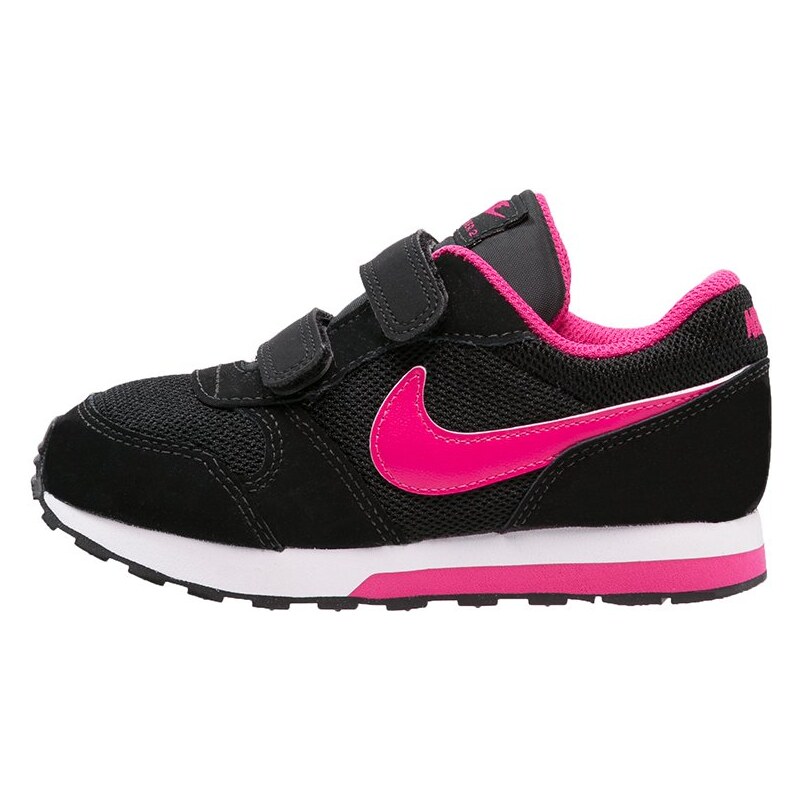 Nike Sportswear MD RUNNER 2 Baskets basses black/vivid pink/white