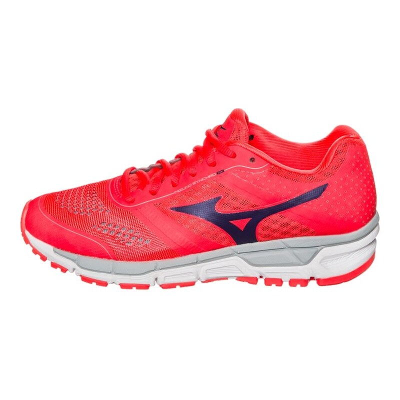 Mizuno SYNCHRO MX Chaussures de running neutres fiery coral/mulberry purple/high rise